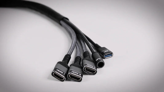 AV Snake 3.0 - 3HDMI / 1USB 3.0 / 1 Optical Audio Cable