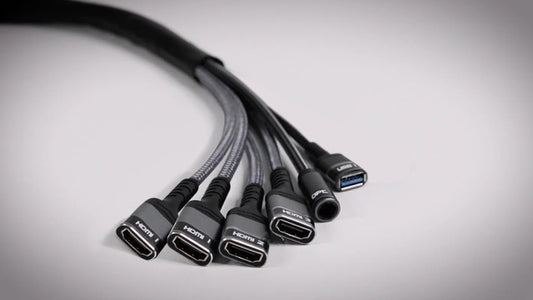 AV Snake 4.0 - 4HDMI / 1USB 3.0 / 1 Optical Audio Cable